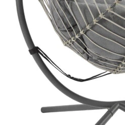 Harrington Rattan + Rope Indoor Outdoor SINGLE Hanging Chair 20 Harrington Rattan + Rope Indoor Outdoor SINGLE Hanging Chair -Daals Shop 13