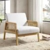 Fyne Beige Fabric Natural Frame Rattan Armchair -Daals Shop ACH 608 BEIGEFAB NAT main cdf14c81 2d32 4f50 83a6 cc105488d48b