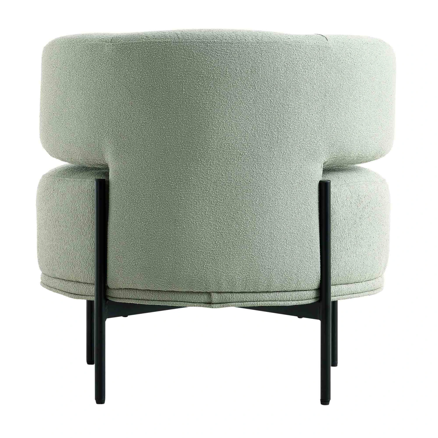 Penn Sage Green Boucle Wing Back Accent Chair 12 Penn Sage Green Boucle Wing Back Accent Chair - Image 10
