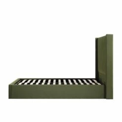 Wilton Moss Green Velvet Ottoman Storage Bed -Daals Shop AH 017 MOSS VEL WB5