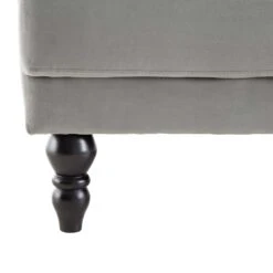 Hanney 3-Seater Chesterfield Sofabed In Grey Velvet 36 Hanney 3-Seater Chesterfield Sofabed In Grey Velvet -Daals Shop AYSF 011 GREY VEL detail4