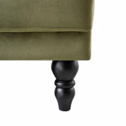 Hanney 3-Seater Chesterfield Sofabed In Moss Green Velvet 34 Hanney 3-Seater Chesterfield Sofabed In Moss Green Velvet -Daals Shop AYSF 011 MOSSGREEN VEL detail4