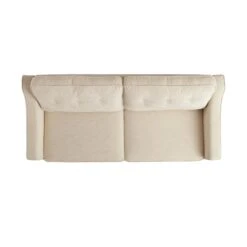 Harper 3-Seater Slope Arm Beige Woven Fabric Sofa -Daals Shop AYSF 015 BEIGE WOVEN 3ST WB3 5699a5ba f1c0 4d1f b1fb 9aa3cab47218