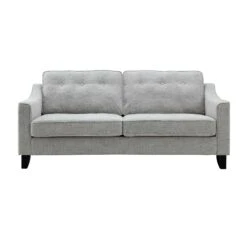Harper 3-Seater Slope Arm Grey Woven Fabric Sofa -Daals Shop AYSF 015 GREY WOVEN 3ST WB1 4a236714 6189 4668 9bad e81ff9cd2e94