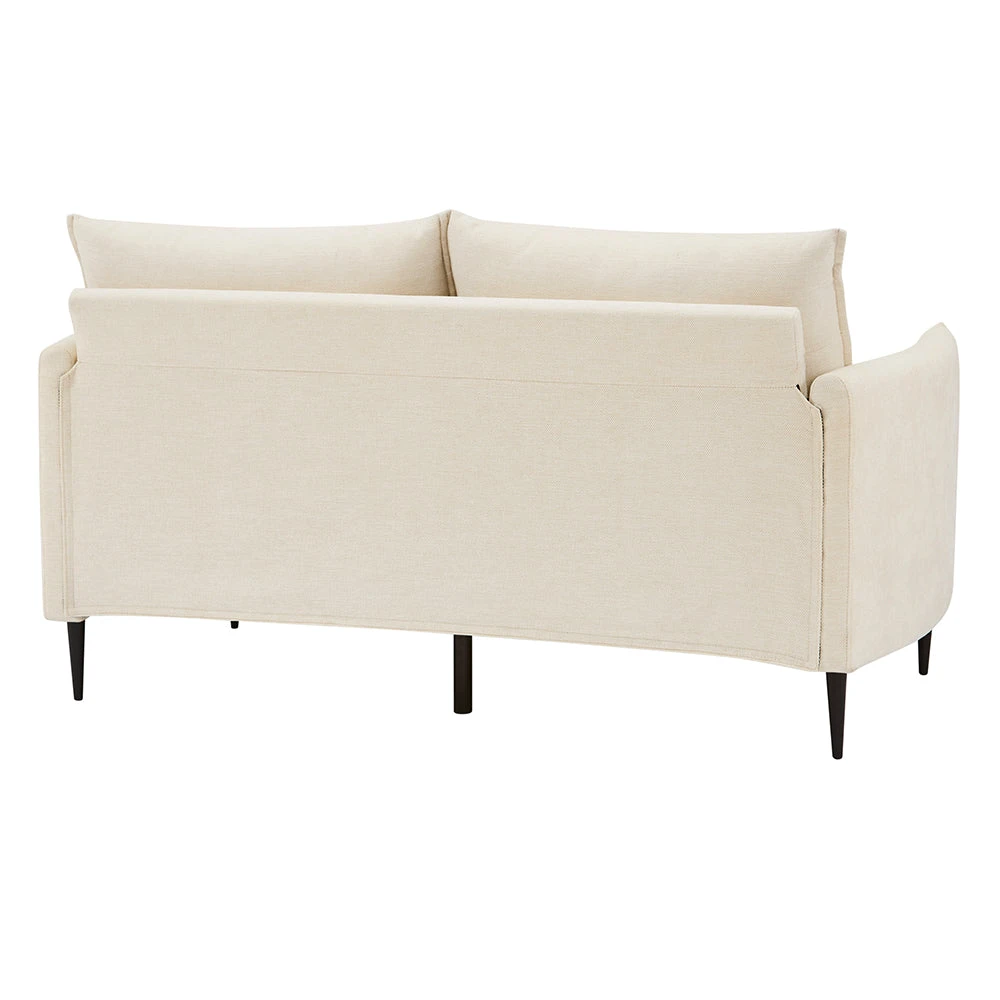 Bari Beige Woven Fabric Sofa 13 Bari Beige Woven Fabric Sofa - Image 11