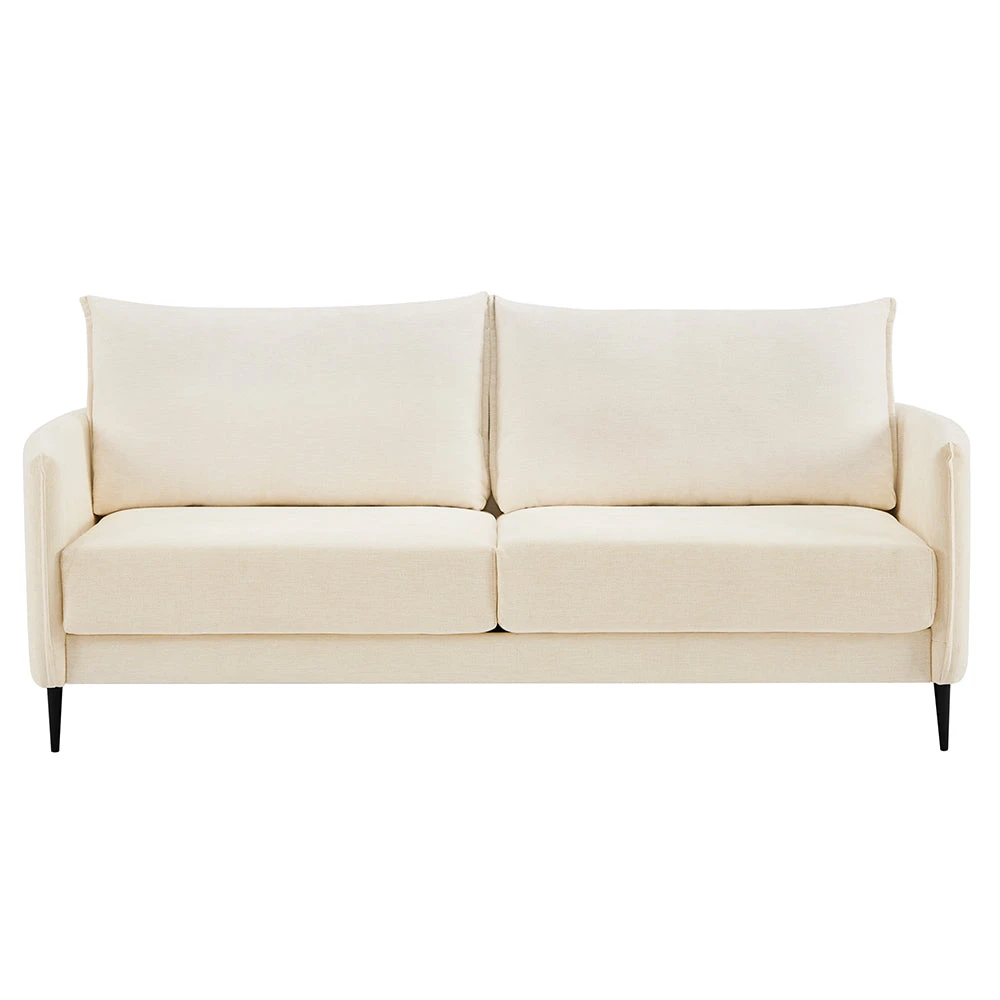 Bari Beige Woven Fabric Sofa 6 Bari Beige Woven Fabric Sofa - Image 4