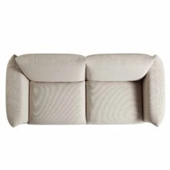 Gianni Three Seater Sofa, Beige Woven Fabric -Daals Shop BOSF 9678 BEIGE WOV 3ST WB4