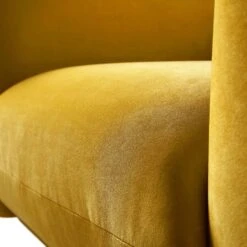 Gianni Armchair, Goldenrod Velvet -Daals Shop BOSF 9678 GOLD VEL 1ST detail2