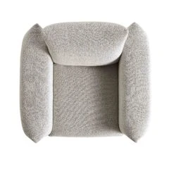 Gianni Armchair, Mist Grey Boucle -Daals Shop BOSF 9678 GREY BOU 1ST WB4