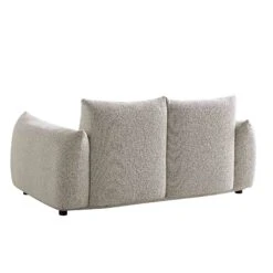 Gianni Two Seater Sofa, Mist Grey Boucle -Daals Shop BOSF 9678 GREY BOU 2ST WB6