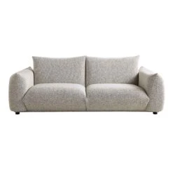 Gianni Three Seater Sofa, Mist Grey Boucle 21 Gianni Three Seater Sofa, Mist Grey Boucle -Daals Shop BOSF 9678 GREY BOU 3ST WB1
