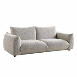 Gianni Three Seater Sofa, Mist Grey Boucle 23 Gianni Three Seater Sofa, Mist Grey Boucle -Daals Shop BOSF 9678 GREY BOU 3ST WB2