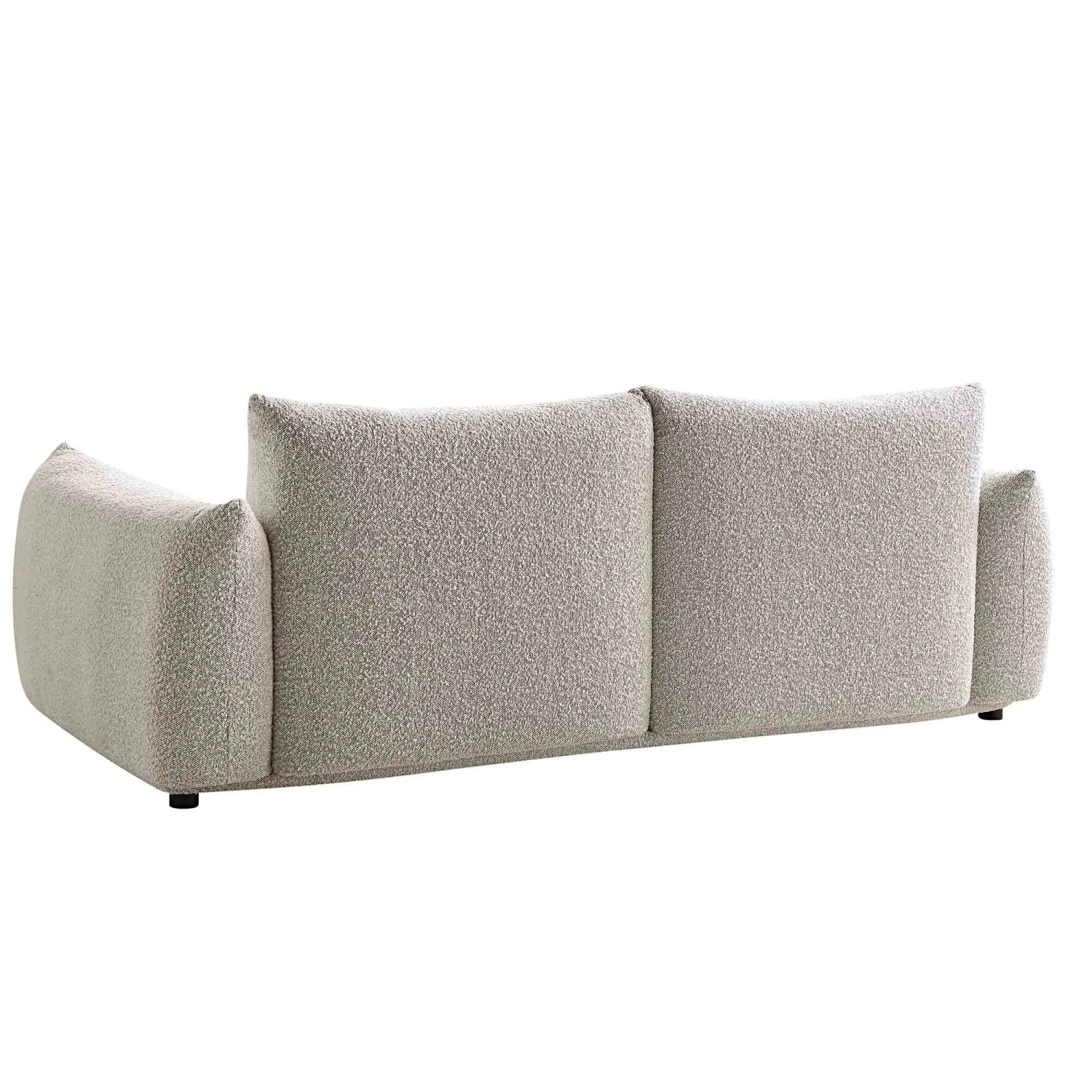 Gianni Three Seater Sofa, Mist Grey Boucle 13 Gianni Three Seater Sofa, Mist Grey Boucle - Image 11