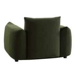 Gianni Armchair, Moss Green Velvet -Daals Shop BOSF 9678 MOSS VEL 1ST WB5