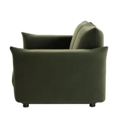 Gianni Two Seater Sofa, Moss Green Velvet -Daals Shop BOSF 9678 MOSS VEL 2ST WB6