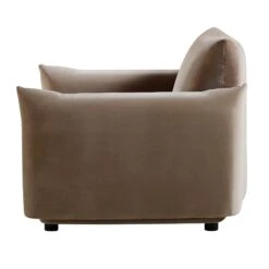 Gianni Armchair, Mink Velvet -Daals Shop BOSF 9678 TAUPE VEL 1ST WB4