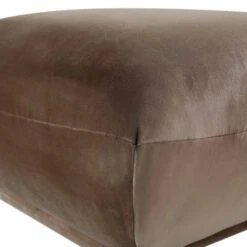 Gianni Pouffe, Mink Velvet -Daals Shop BOSF 9678 TAUPE VEL STOOL detail1