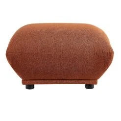 Gianni Pouffe, Terracotta Fabric 14 Gianni Pouffe, Terracotta Fabric -Daals Shop BOSF 9678 TERRA LIN STOOL WB1