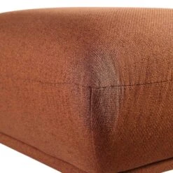 Gianni Pouffe, Terracotta Fabric 17 Gianni Pouffe, Terracotta Fabric -Daals Shop BOSF 9678 TERRA LIN STOOL detail1