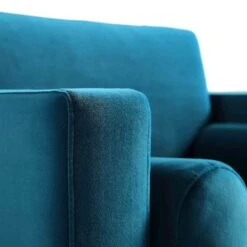 Henrietta Armchair, Teal Velvet -Daals Shop BOSF 9680 TEAL VEL 1ST detail4