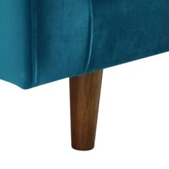 Henrietta Grand 4-Seater RHF Chaise End Sofa, Teal Velvet -Daals Shop BOSF 9680 TEAL VELRHF detail5