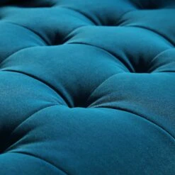 Henrietta 2-Seater Sofa, Teal Velvet 29 Henrietta 2-Seater Sofa, Teal Velvet -Daals Shop BOSF 9680 TEAL VEL detail4