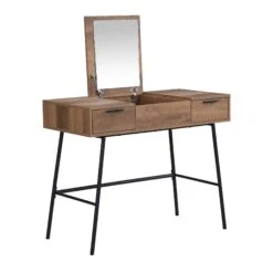 Selwyn Oak Effect Console Dressing Table -Daals Shop BSD 062 WB2