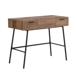 Selwyn Oak Effect Console Dressing Table -Daals Shop BSD 062 WB3