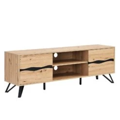 Weston Oak Effect Wide TV Unit 20 Weston Oak Effect Wide TV Unit -Daals Shop BSD 076 OAK 1