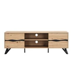 Weston Oak Effect Wide TV Unit 21 Weston Oak Effect Wide TV Unit -Daals Shop BSD 076 OAK 2