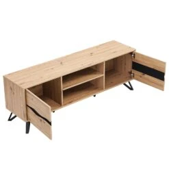 Weston Oak Effect Wide TV Unit 22 Weston Oak Effect Wide TV Unit -Daals Shop BSD 076 OAK 4