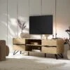 Weston Oak Effect Wide TV Unit -Daals Shop BSD 076 OAK main n