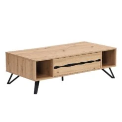 Weston Oak Effect Coffee Table 19 Weston Oak Effect Coffee Table -Daals Shop BSD 079 OAK 1