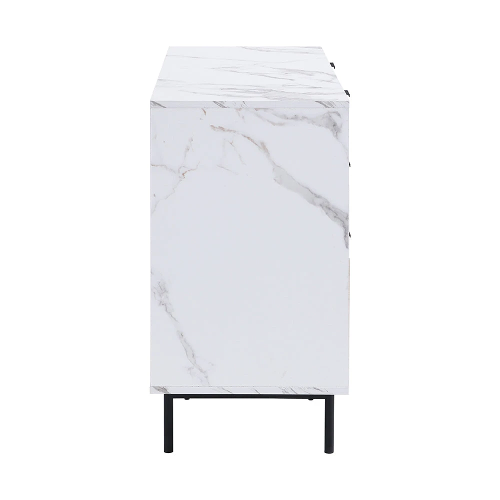 Aspen Oak And Marble Effect 6-Drawer Chest Of Drawers 12 Aspen Oak And Marble Effect 6-Drawer Chest Of Drawers - Image 10