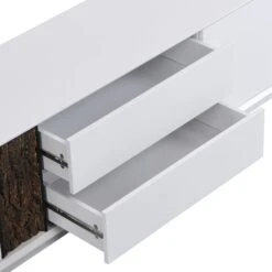 Glen Tree Bark Extra Wide LED TV Unit -Daals Shop BSD 093 detail2