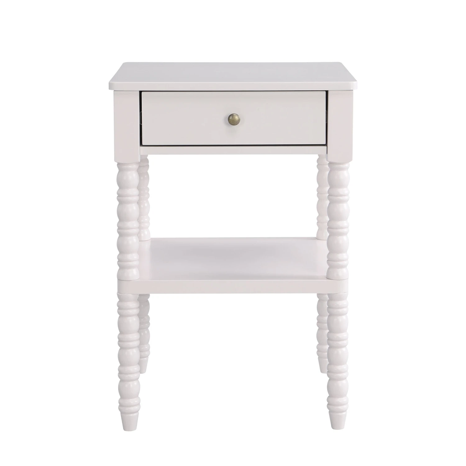 Aldwinke Beige Bobbin 1 Drawer Side Table 5 Aldwinke Beige Bobbin 1 Drawer Side Table - Image 3