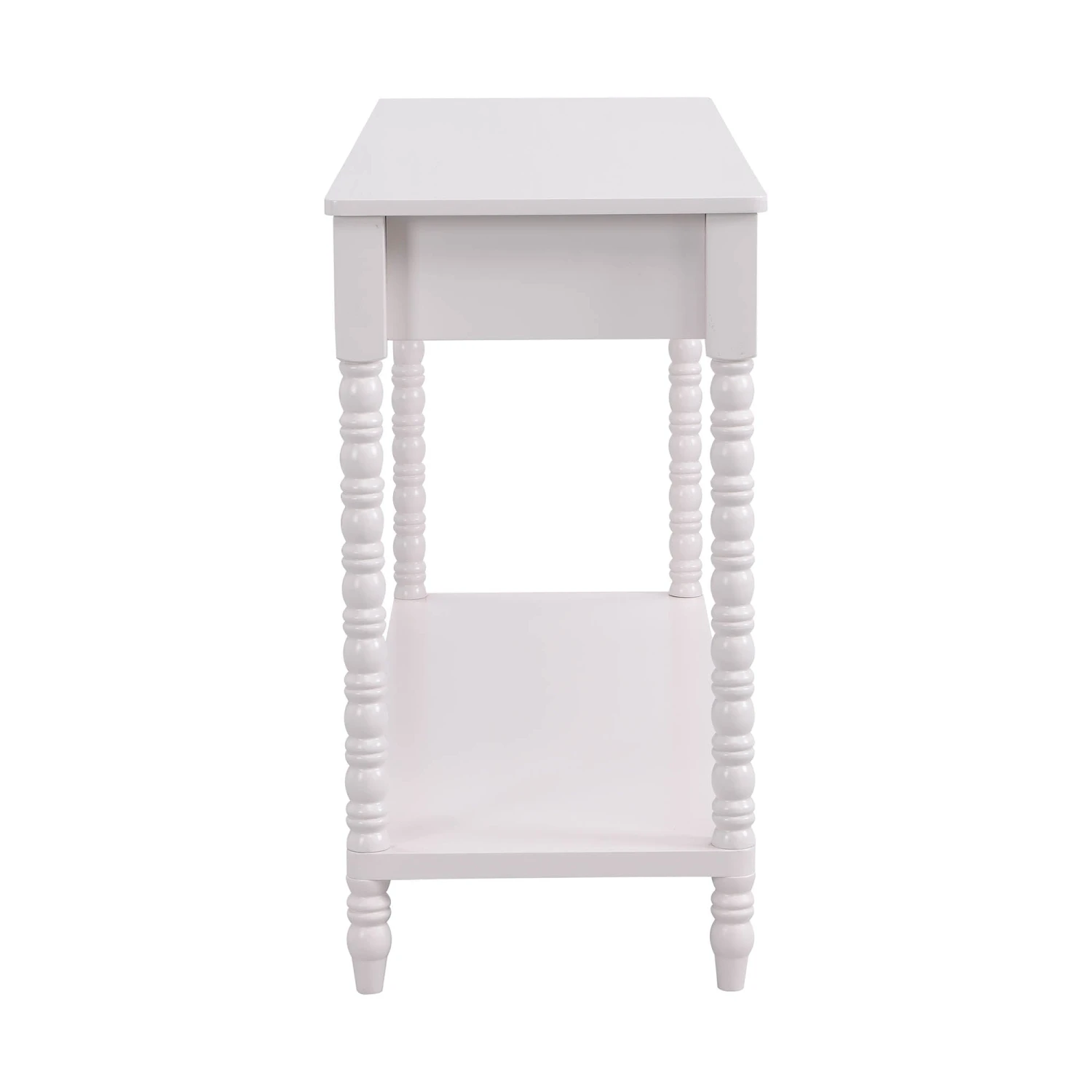 Aldwinke Beige Bobbin 2 Drawer Large Console Table 9 Aldwinke Beige Bobbin 2 Drawer Large Console Table - Image 7