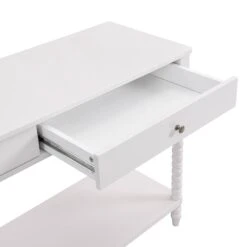 Aldwinke Beige Bobbin 2 Drawer Large Console Table 19 Aldwinke Beige Bobbin 2 Drawer Large Console Table -Daals Shop BSD 098 BEIGE detail1