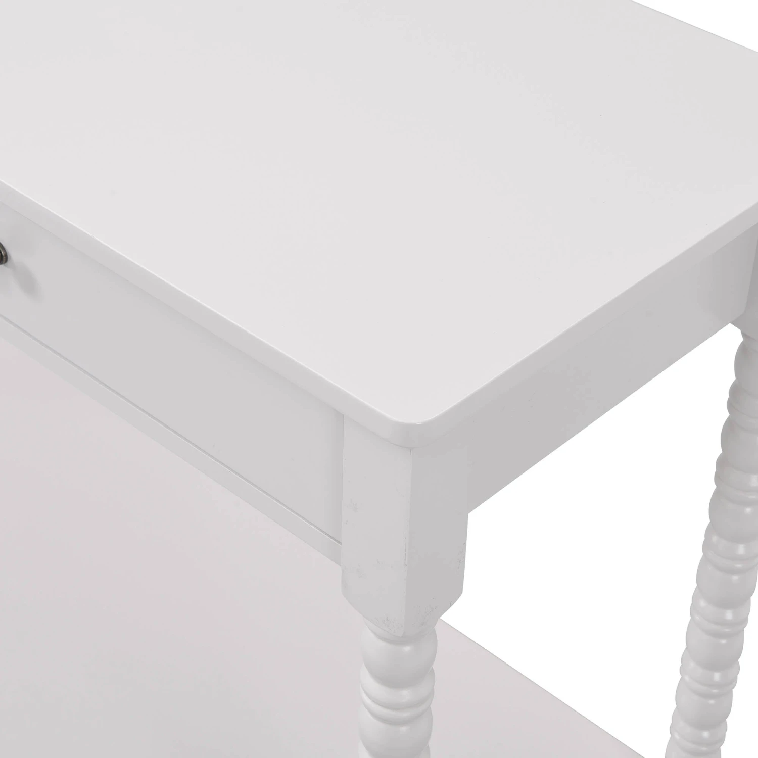 Aldwinke Beige Bobbin 2 Drawer Large Console Table 11 Aldwinke Beige Bobbin 2 Drawer Large Console Table - Image 9