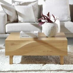 Moriko 2 Drawer Coffee Table -Daals Shop BSD 114 OAK scene2