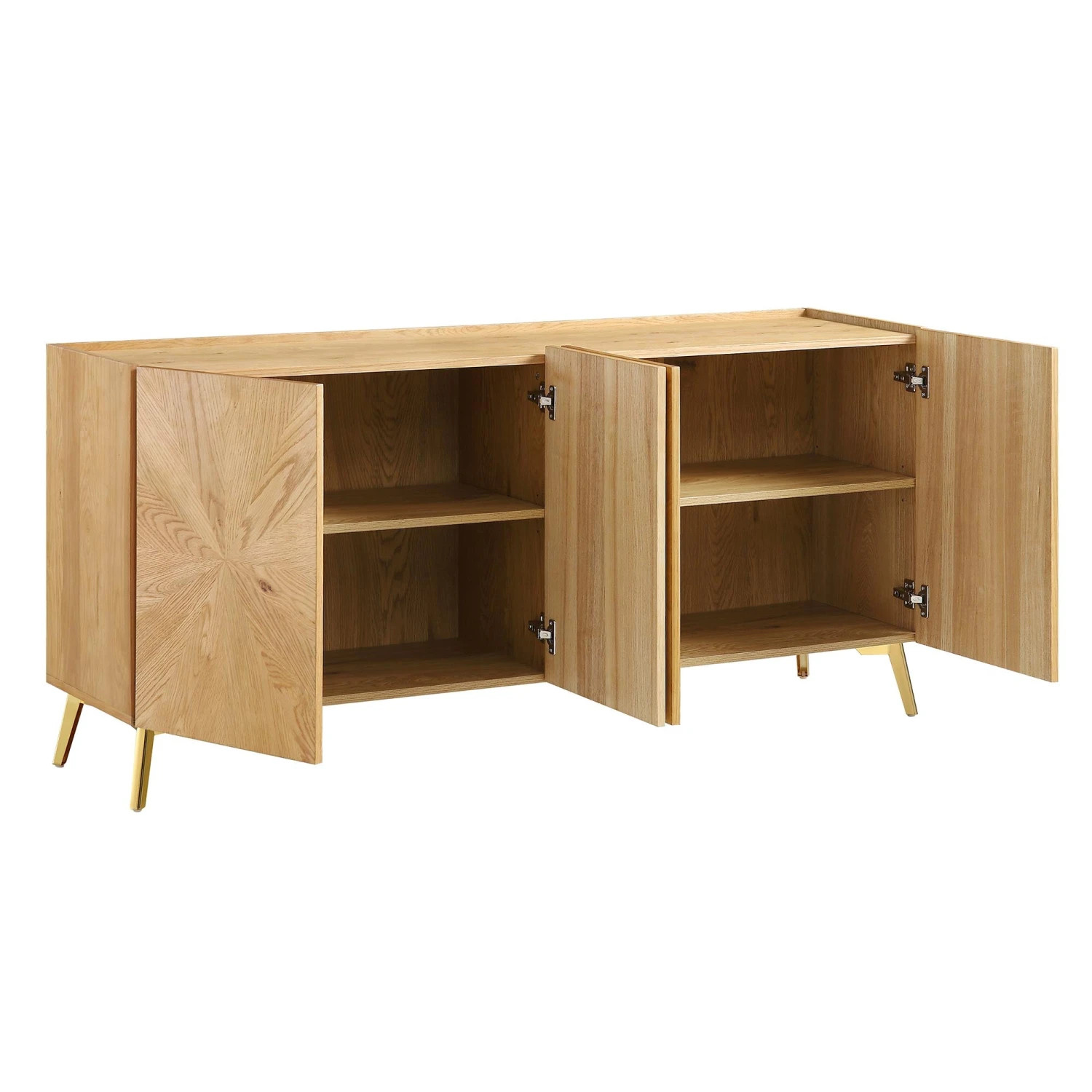 Bohdi Oak 160cm Wide Sideboard 8 Bohdi Oak 160cm Wide Sideboard - Image 6