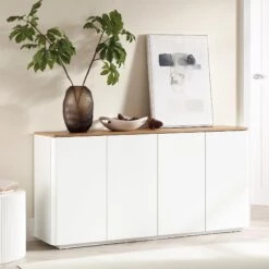 Agnes Curved Edge 150cm Wide Sideboard