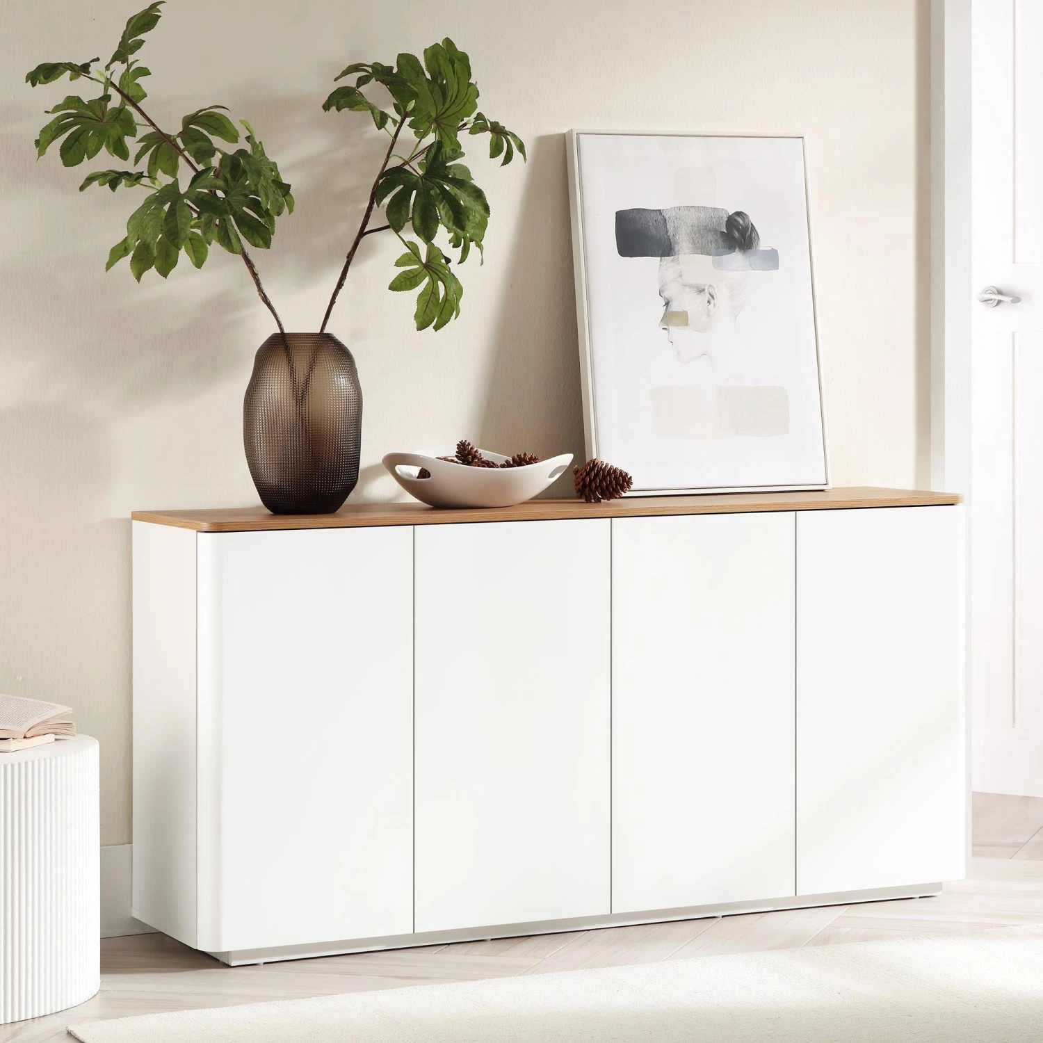 Agnes Curved Edge 150cm Wide Sideboard 3 Agnes Curved Edge 150cm Wide Sideboard