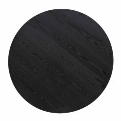 Maru Round Oak Pedestal Dining Table, Black 17 Maru Round Oak Pedestal Dining Table, Black -Daals Shop BSD 134 BLACK WB3