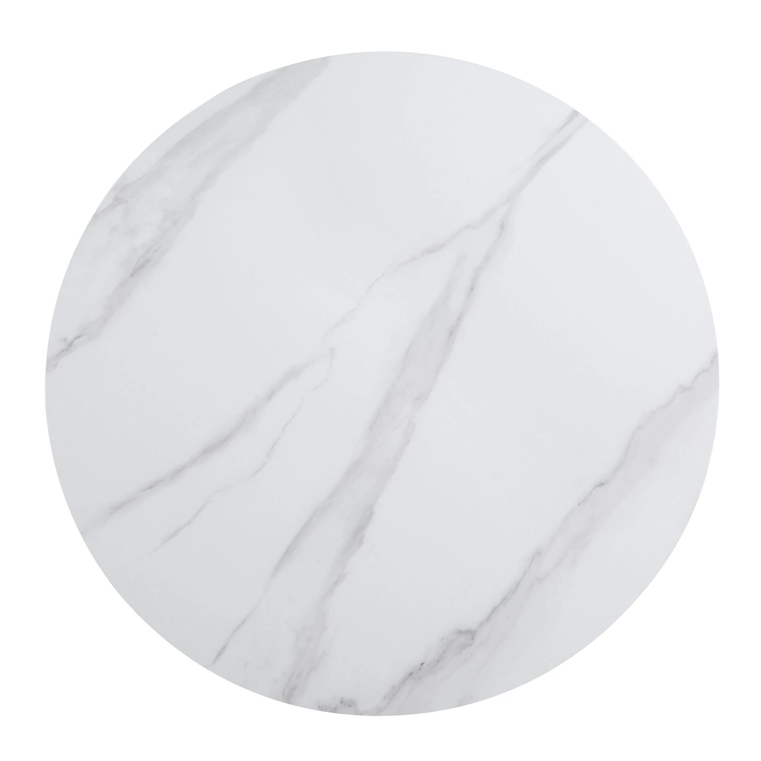 Maru Ceramic Top Black Pedestal Round Dining Table 8 Maru Ceramic Top Black Pedestal Round Dining Table - Image 6