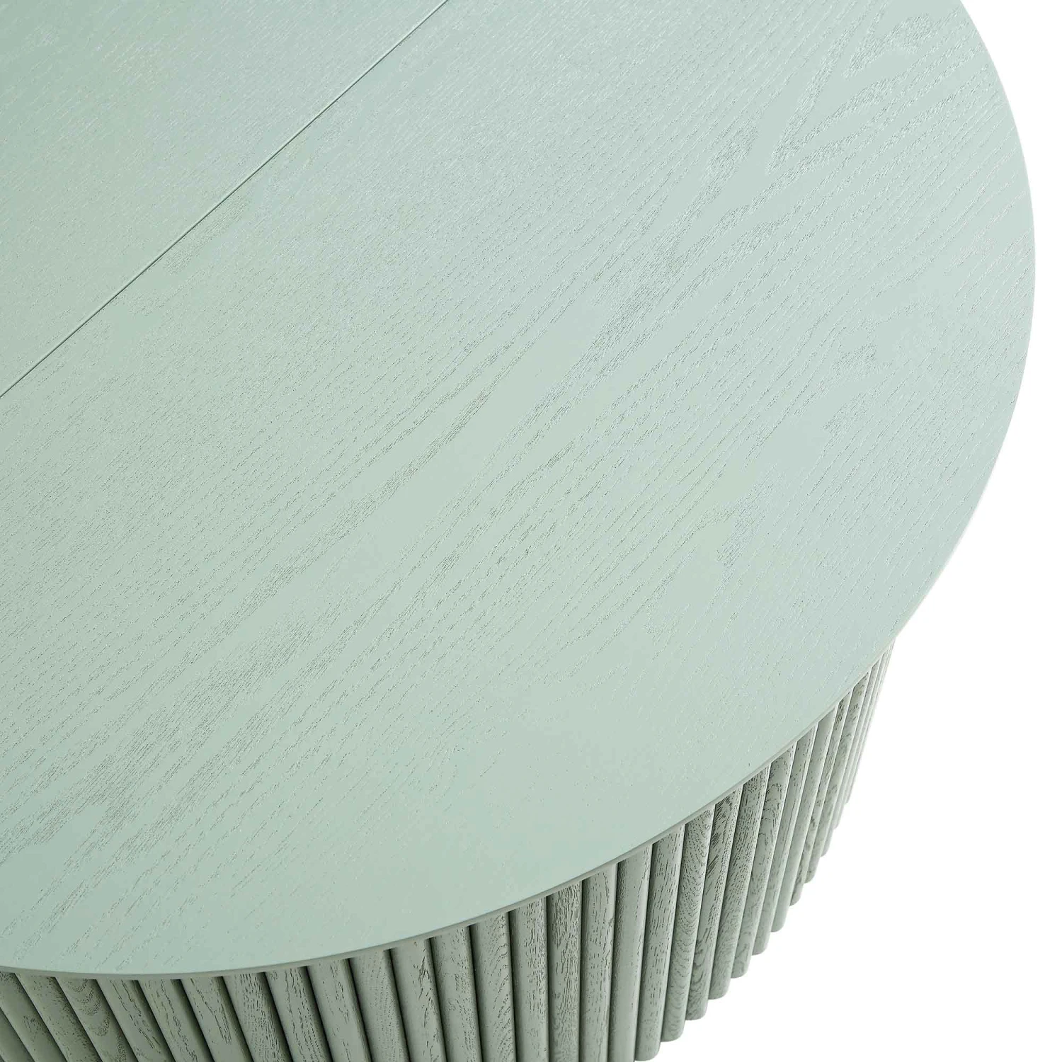 Maru Oak Round Coffee Table With Storage, Sage Green 12 Maru Oak Round Coffee Table With Storage, Sage Green - Image 10