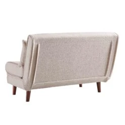 Algo Sofabed With Cushions In Taupe Teddy Fabric 2 Seater 31 Algo Sofabed With Cushions In Taupe Teddy Fabric 2 Seater -Daals Shop D021B TAUPE TEDDY WB8