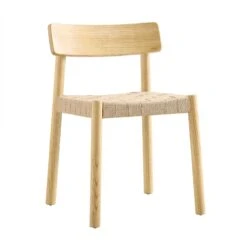 Ditton Set Of 2 Elm Wood And Jute Dining Chairs, Natural -Daals Shop DCH 086 NAT 2P WB2