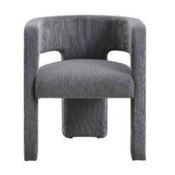 Greenwich Grey Corduroy Dining Chair 15 Greenwich Grey Corduroy Dining Chair -Daals Shop DCH 2159 GREY CORD WB1