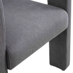 Greenwich Grey Corduroy Dining Chair 23 Greenwich Grey Corduroy Dining Chair -Daals Shop DCH 2159 GREY CORD detail4